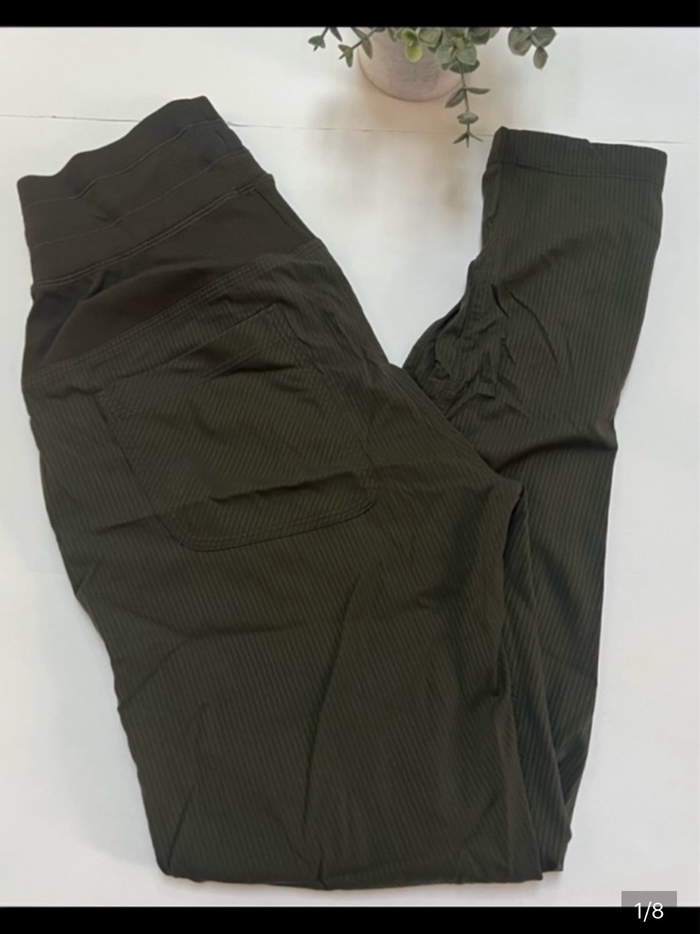 Lululemon Street To Studio Pant II Unlined 28” Dark Olive Size 2